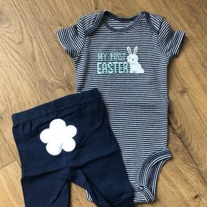 Carter’s My First Easter Baby Set Newborn outfit